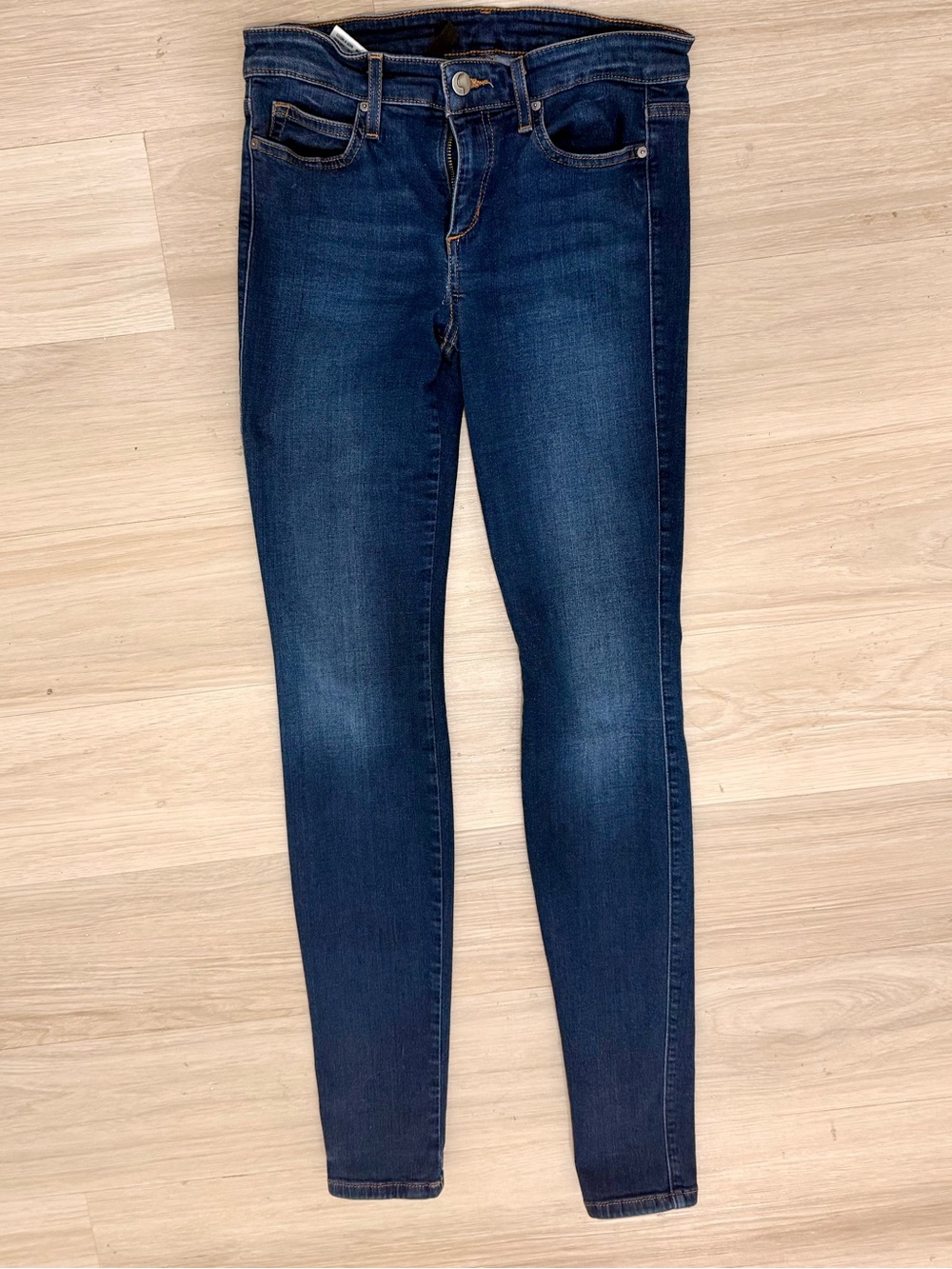 Joe's Jeans Dark Blue Skinny Jeans - Classic Indigo Wash